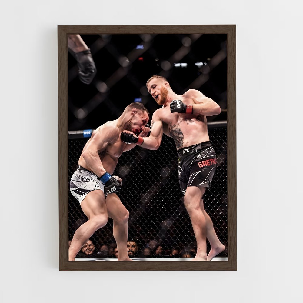 Poster Knockout Gaethje – affiche MMA (vue 5)